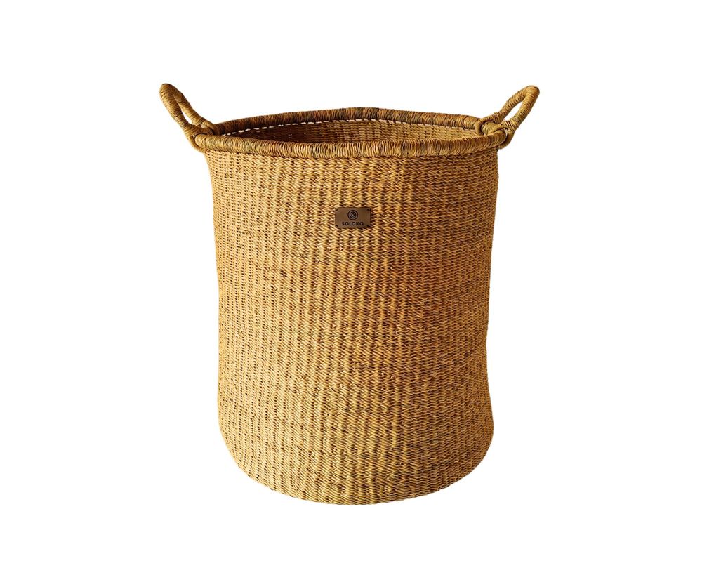 Objets de décoration - Panier à linge Enyo | Panier de rangement | naturel - SOLOKO
