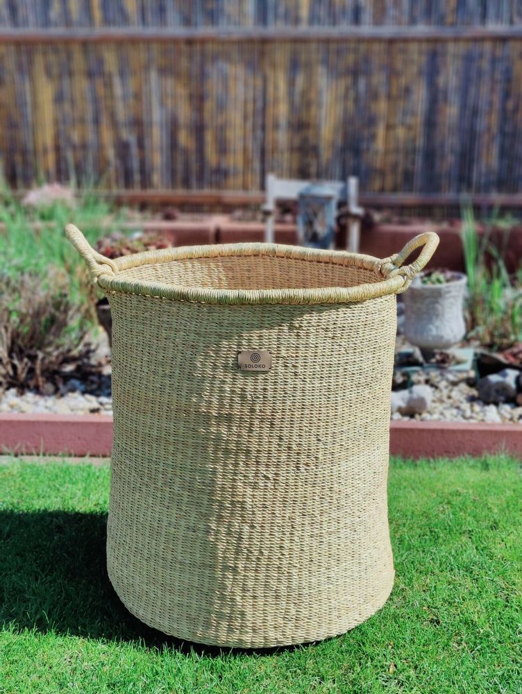 Objets de décoration - Panier à linge Enyo | Panier de rangement | naturel - SOLOKO