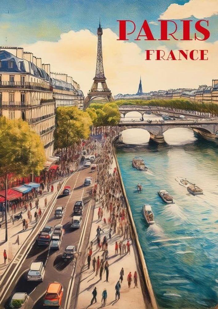 Poster - Paris - ËME CULTURE ART