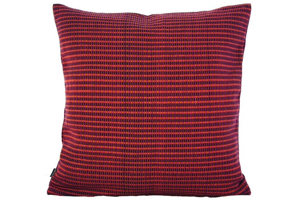 Coussins textile - Housse de coussin tissée à la main | Ability rouge, orange, rose - SOLOKO