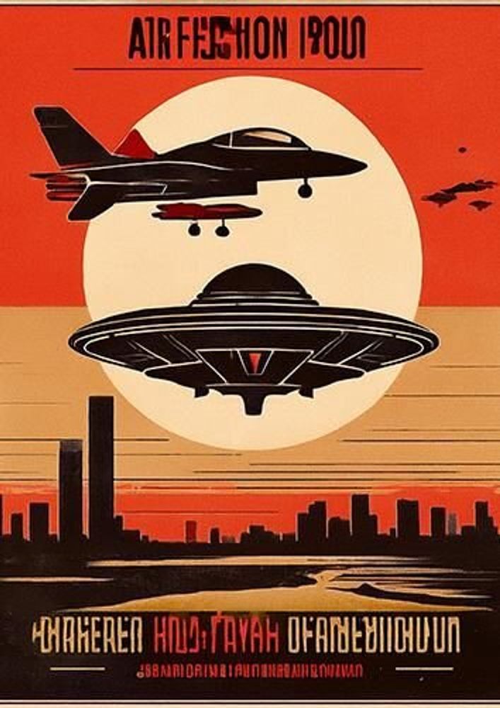 Affiches - Avião e UFO - VANTOUR