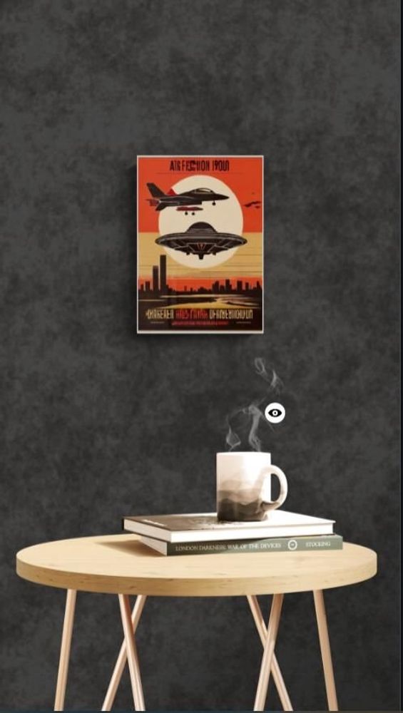 Affiches - Avião e UFO - VANTOUR