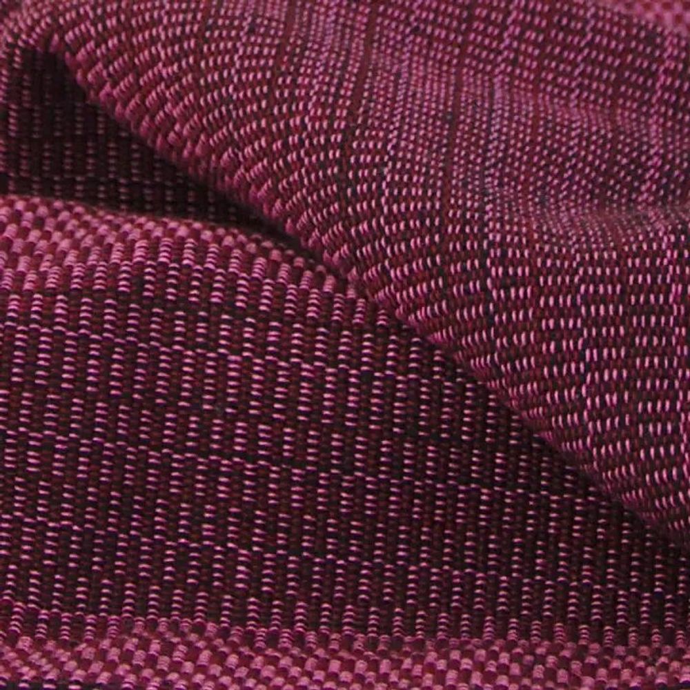 Coussins textile - Housse de coussin tissée à la main | Two is One rouge vin, rose - SOLOKO