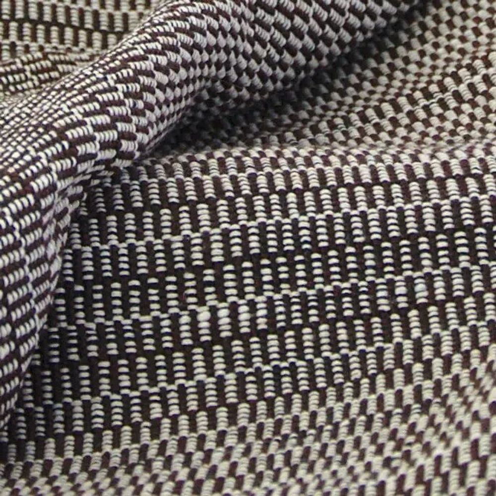 Coussins textile - Housse de coussin tissée à la main | Two is One brun, beige - SOLOKO