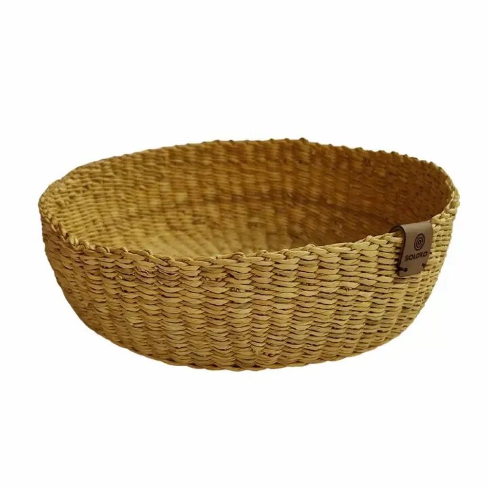 Corbeilles - Venyo Small - Panier de table tissé | Panier de rangement | Nature - SOLOKO