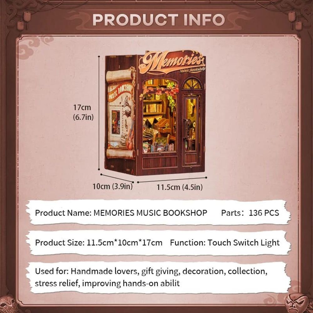 Gifts - Music Bookshop - Book Nook - VCL CORP