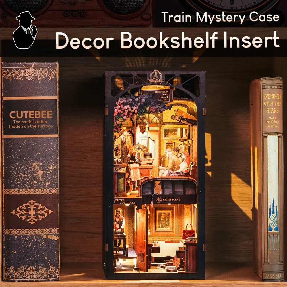 Gifts - Train Mistery Case - Book Nook - VCL CORP