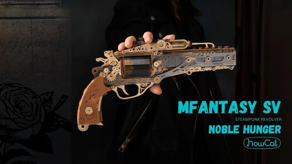 Gifts - Steam Revolver - Black - VCL CORP