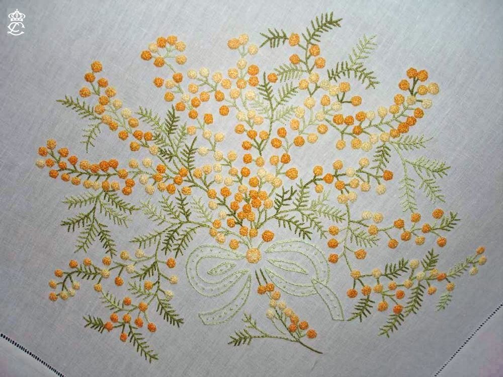 Linge de lit - MIMOSA - LINHO DO CASTELO - LIN DE CHATEAU