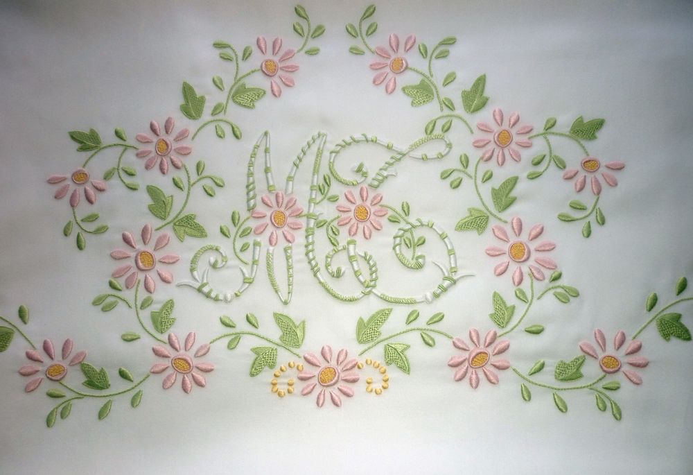 Linge de lit - MARGUERITES - LINHO DO CASTELO - LIN DE CHATEAU