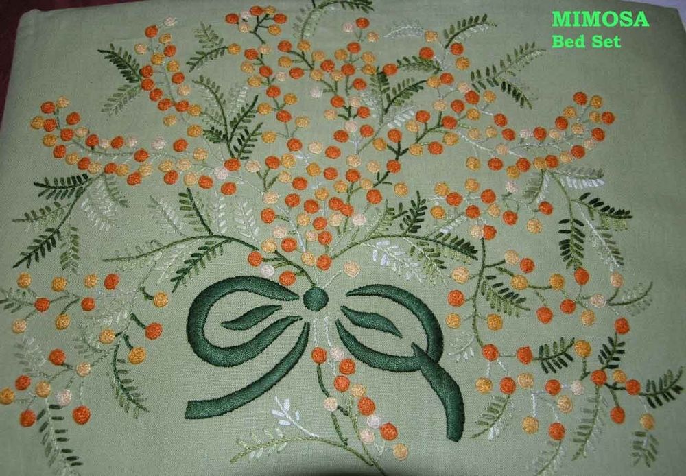 Linge de lit - MIMOSA - LINHO DO CASTELO - LIN DE CHATEAU