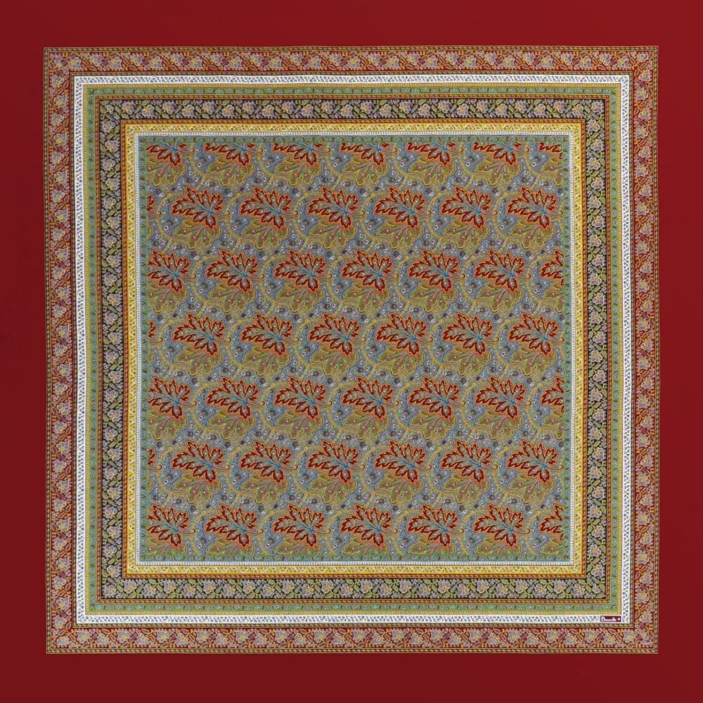 Linge de table textile - Nappe Feuilles de vigne - BEAUVILLÉ