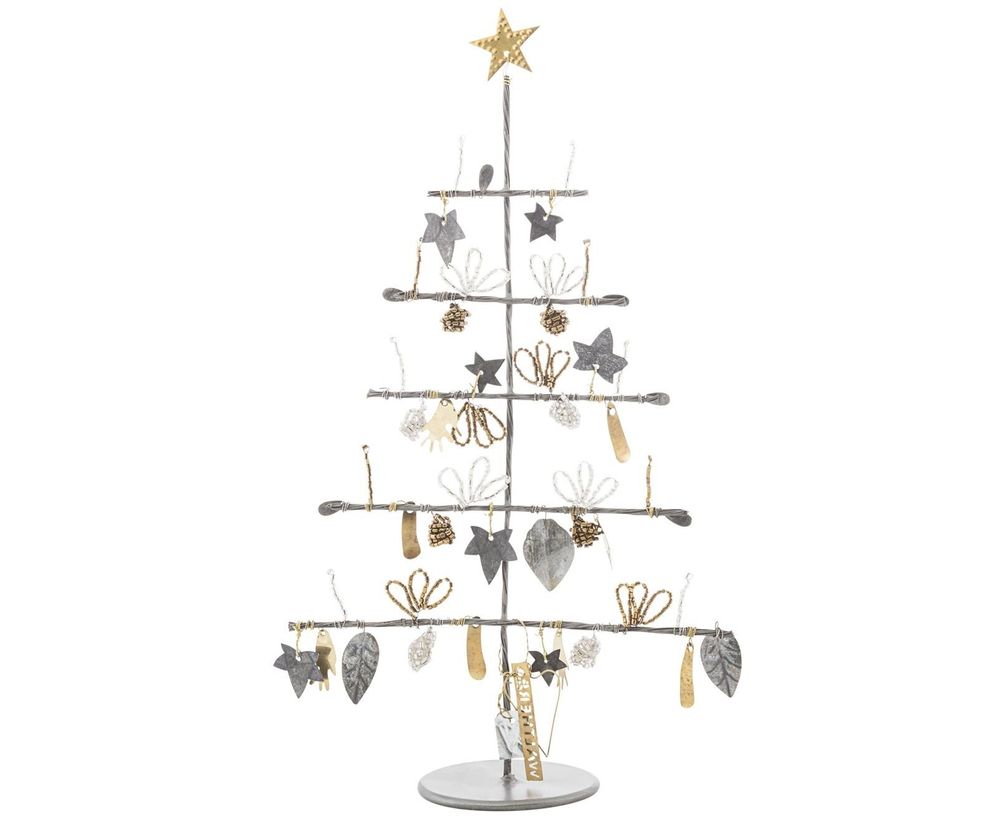 Christmas garlands and baubles - Christmas tree - WALTHER & CO.