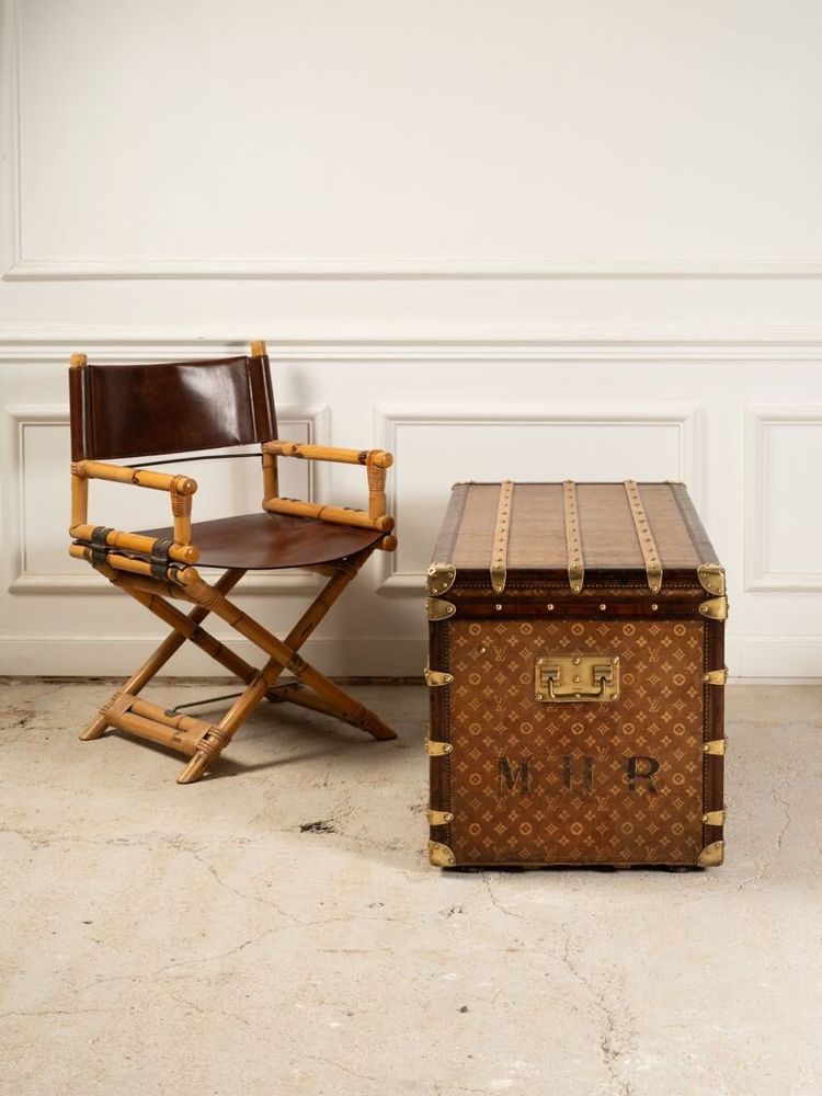 Decorative objects - Malle Courrier Jacquard - BAGAGE COLLECTION