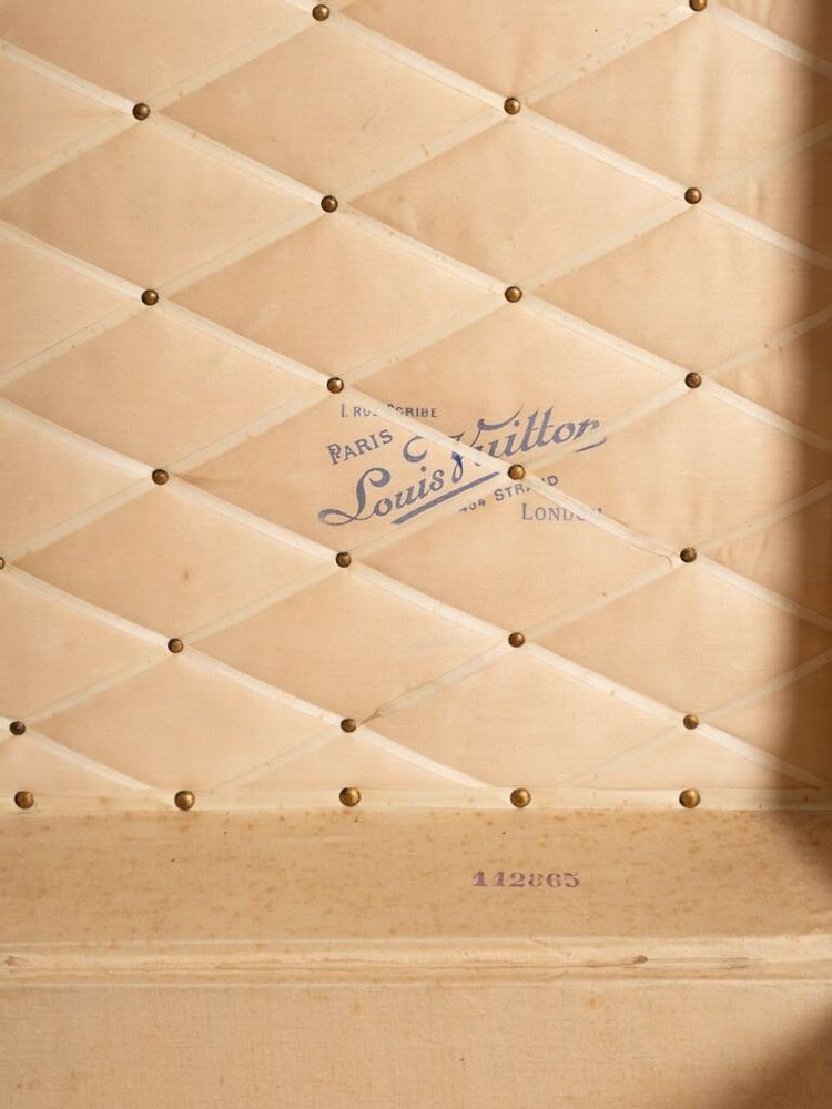 Decorative objects - Malle Courrier Jacquard - BAGAGE COLLECTION