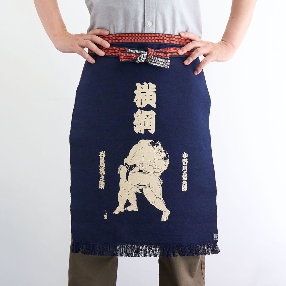 Linge de table textile - Collaboration artistique【SUMO 'YOKOZUNA'】de Daimon Kinoshita - MAEKAKE BY ANYTHING CO.,LTD.