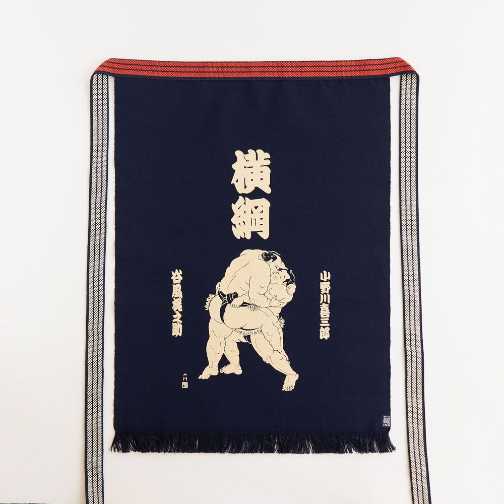 Linge de table textile - Collaboration artistique【SUMO 'YOKOZUNA'】de Daimon Kinoshita - MAEKAKE BY ANYTHING CO.,LTD.