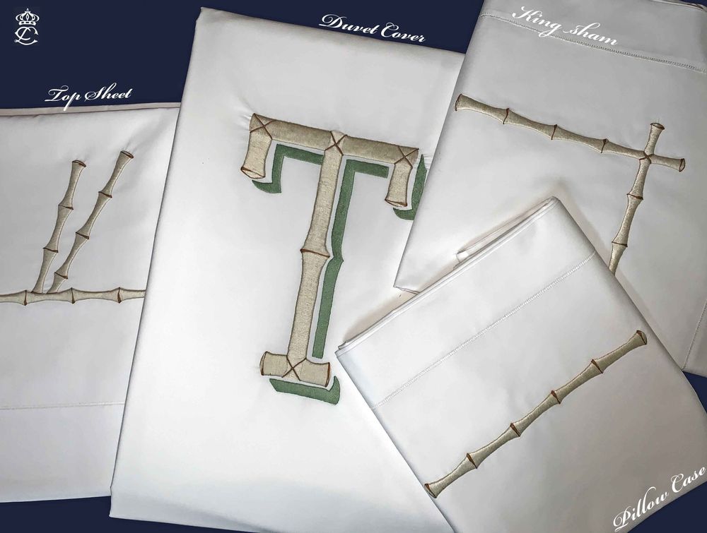 Bed linens - BETTY BAMBOO - LINHO DO CASTELO - LIN DE CHATEAU