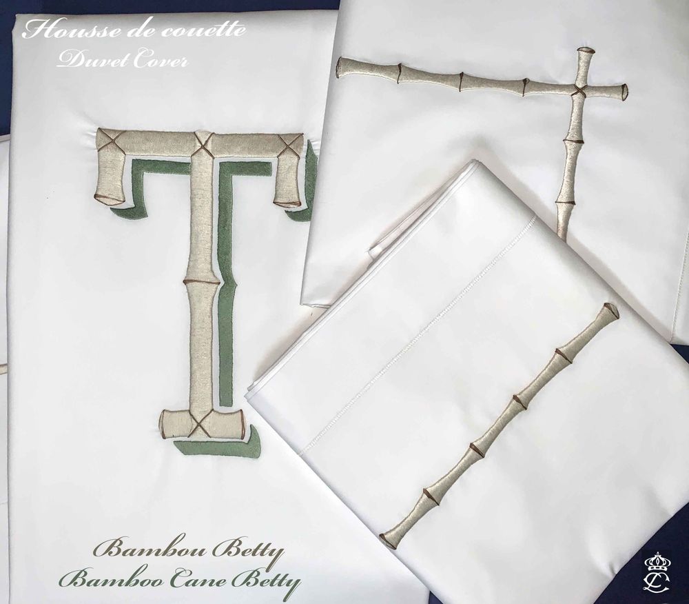 Bed linens - BETTY BAMBOO - LINHO DO CASTELO - LIN DE CHATEAU