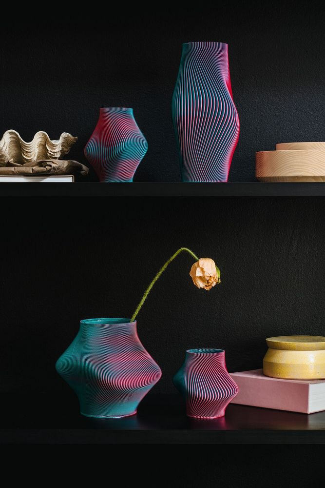 Vases - Vase Bloz 20 Blend - Dragon Fruit - SHEYN