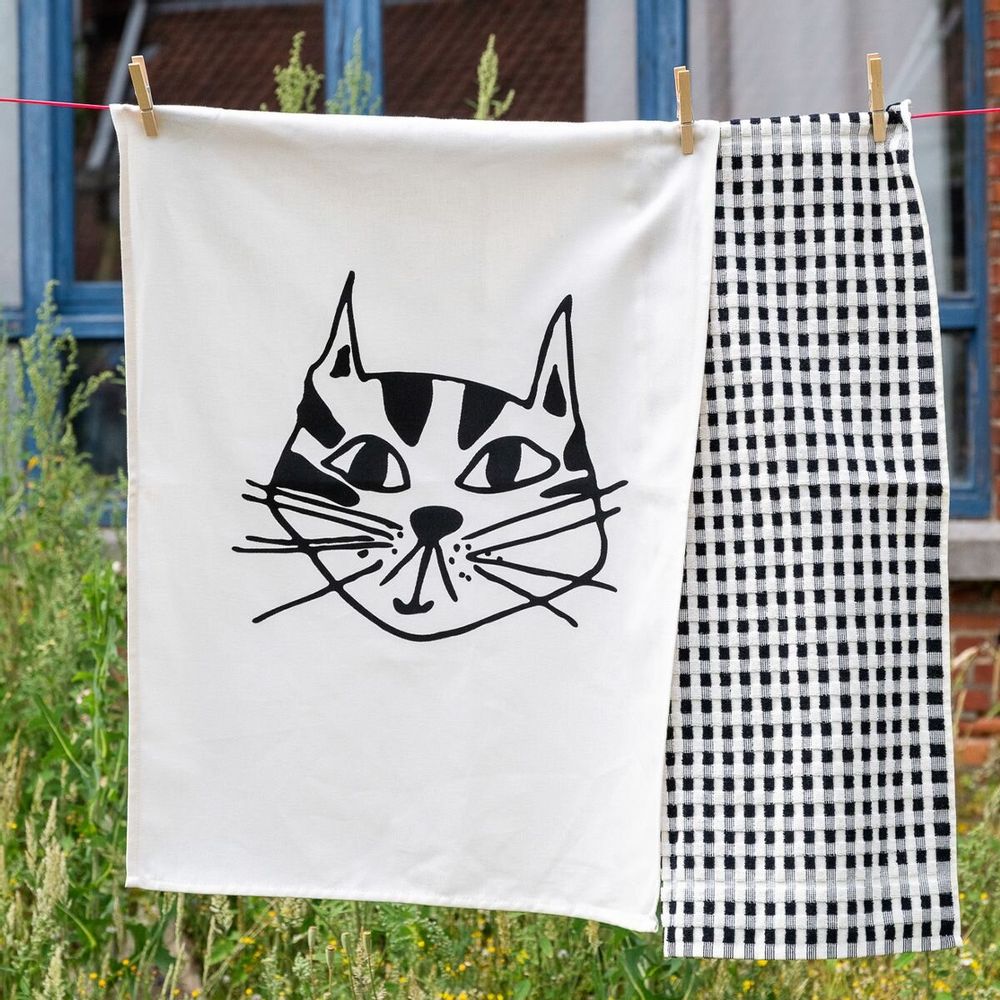 Homewear textile - plaids, tote bags, sacs, torchons, etc. - HELEN B