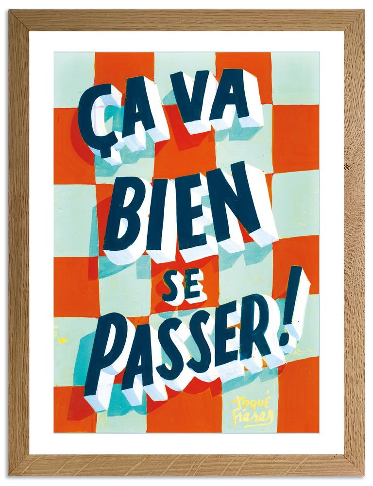 Poster - TOQUE FRERES - Posters - IMAGE REPUBLIC