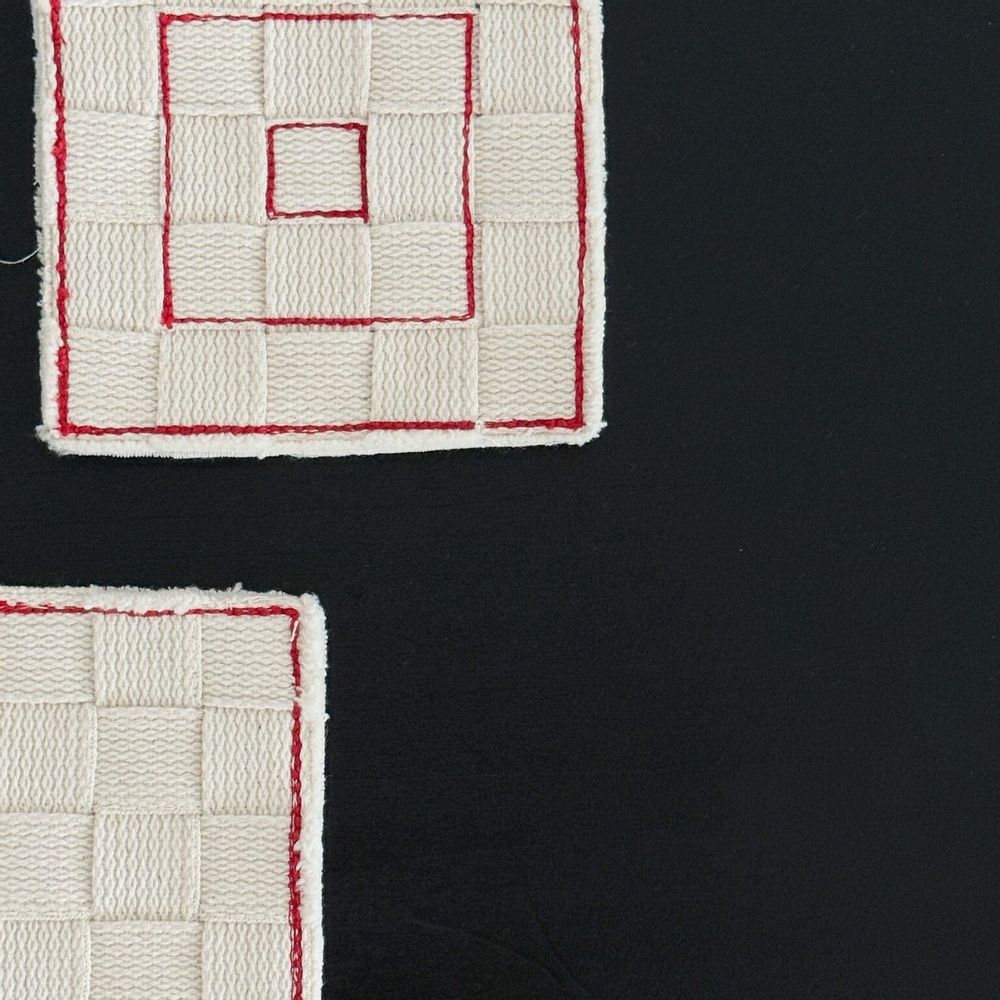 Table cloths - [BAGJI] Talisman Tea Coaster_Square Motif - KCDF