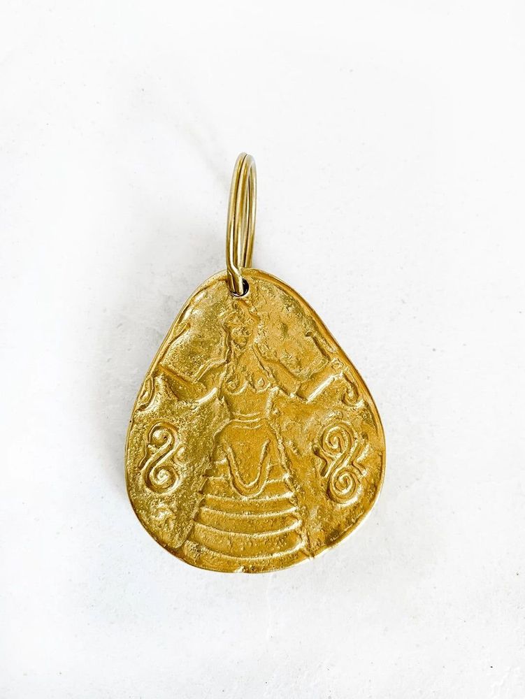 Gifts - Snake Goddess Key Ring - ANTHOLOGIST