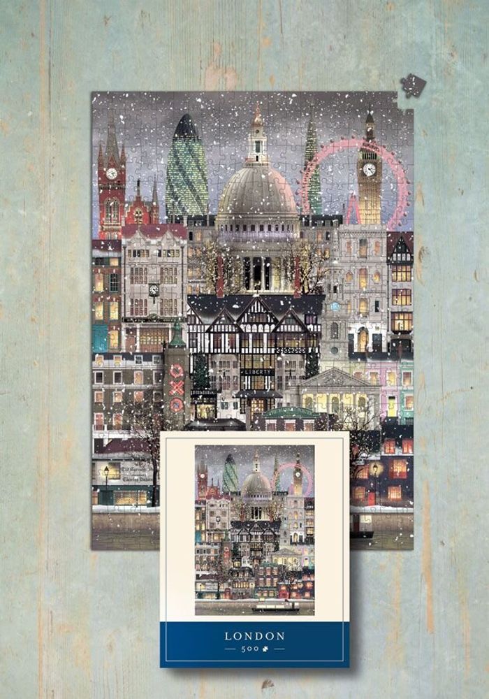 Jeux enfants - Puzzle de Londres (500 pièces) - MARTIN SCHWARTZ