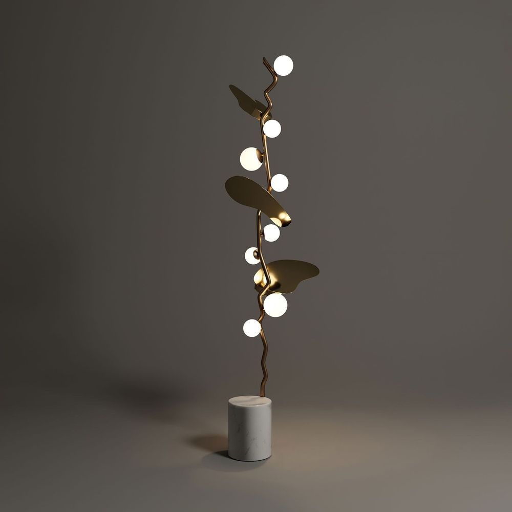 Floor lamps - Almond Floor Lamp Made in Portugal by Creativemary - CREATIVEMARY