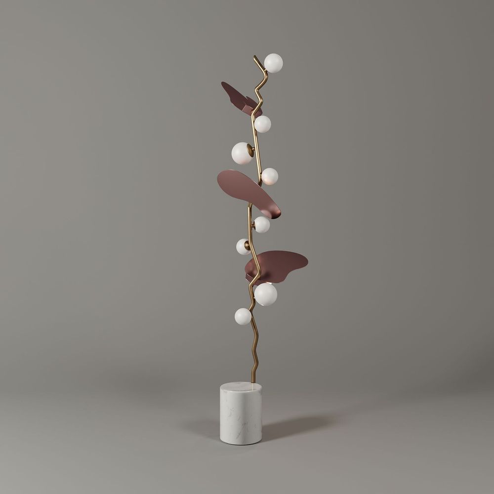 Floor lamps - Almond Floor Lamp Made in Portugal by Creativemary - CREATIVEMARY