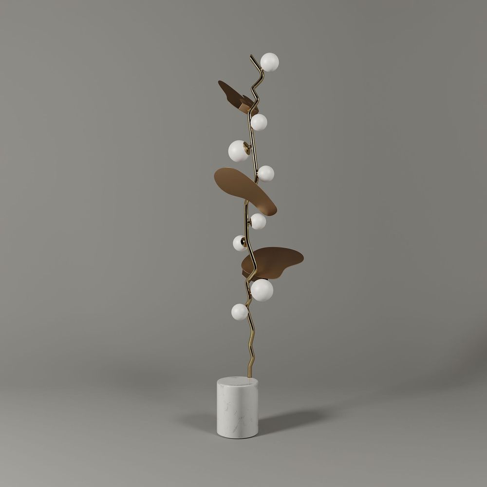 Floor lamps - Almond Floor Lamp Made in Portugal by Creativemary - CREATIVEMARY