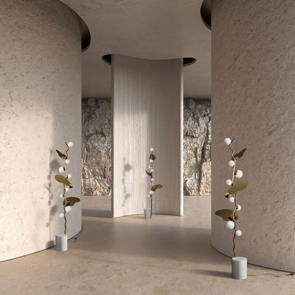 Floor lamps - Almond Floor Lamp Made in Portugal by Creativemary - CREATIVEMARY