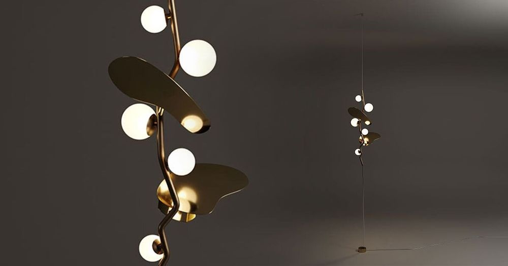 Plafonniers - Lampe suspendue Almond II fabriquée au Portugal par Creativemary - CREATIVEMARY