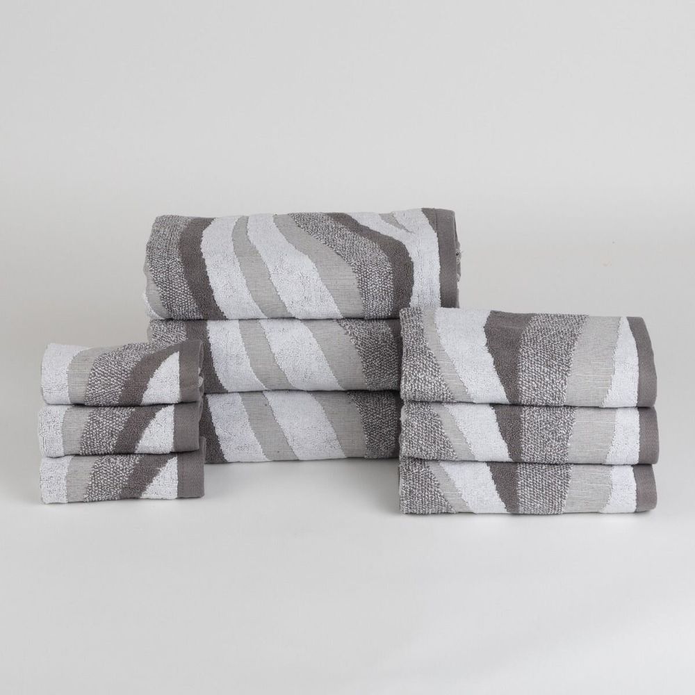 Other bath linens - Textura towel 30/50cm, grey - DILIOS