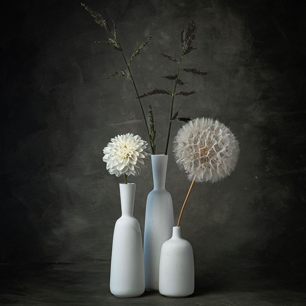 Vases - ANNA alto - vase et bougeoir, 2 tailles différentes - KLATT OBJECTS