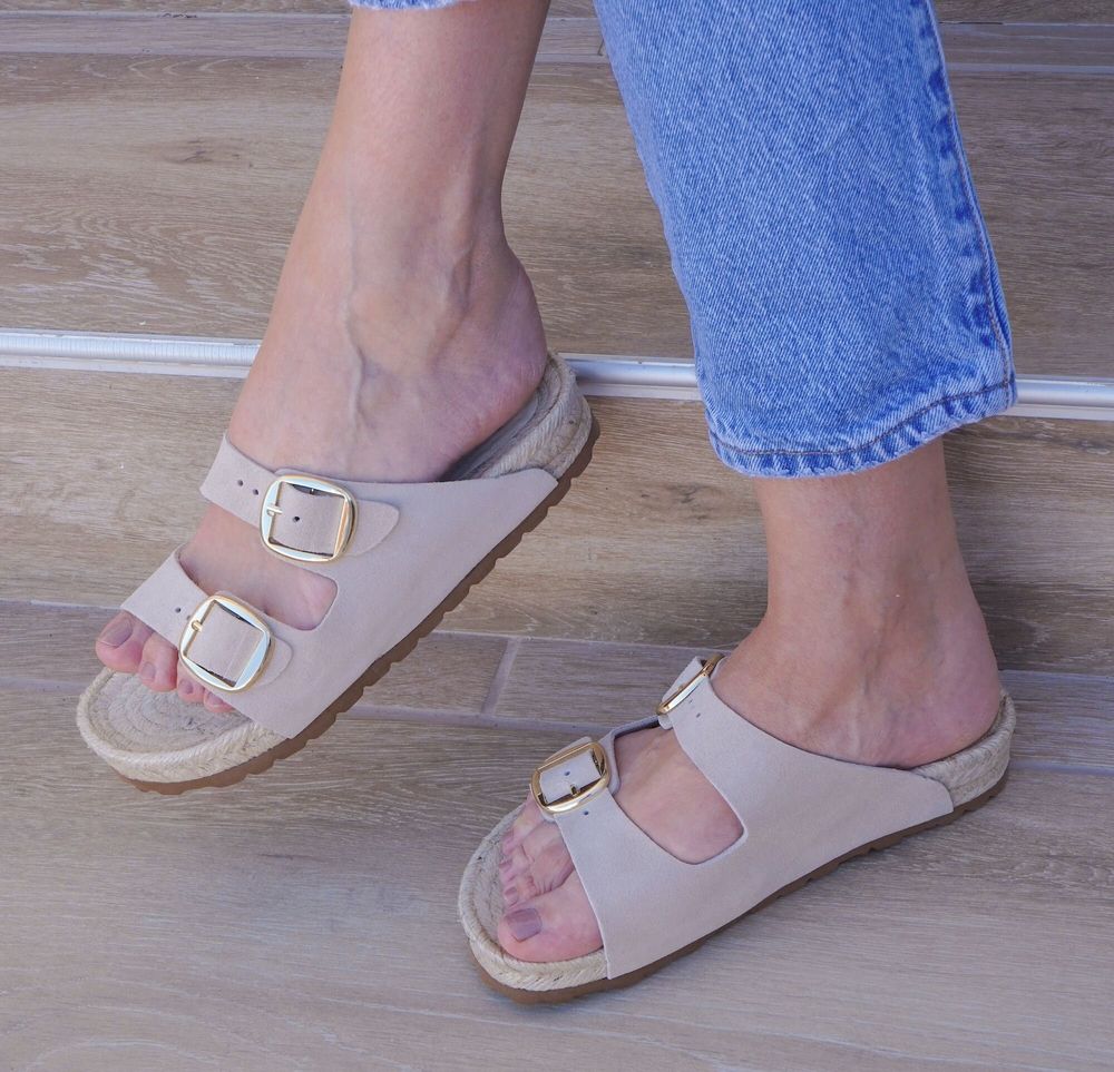Chaussures - Sandales anatomiques en jute – semelle naturelle artisanale - ATELIER COSTÀ