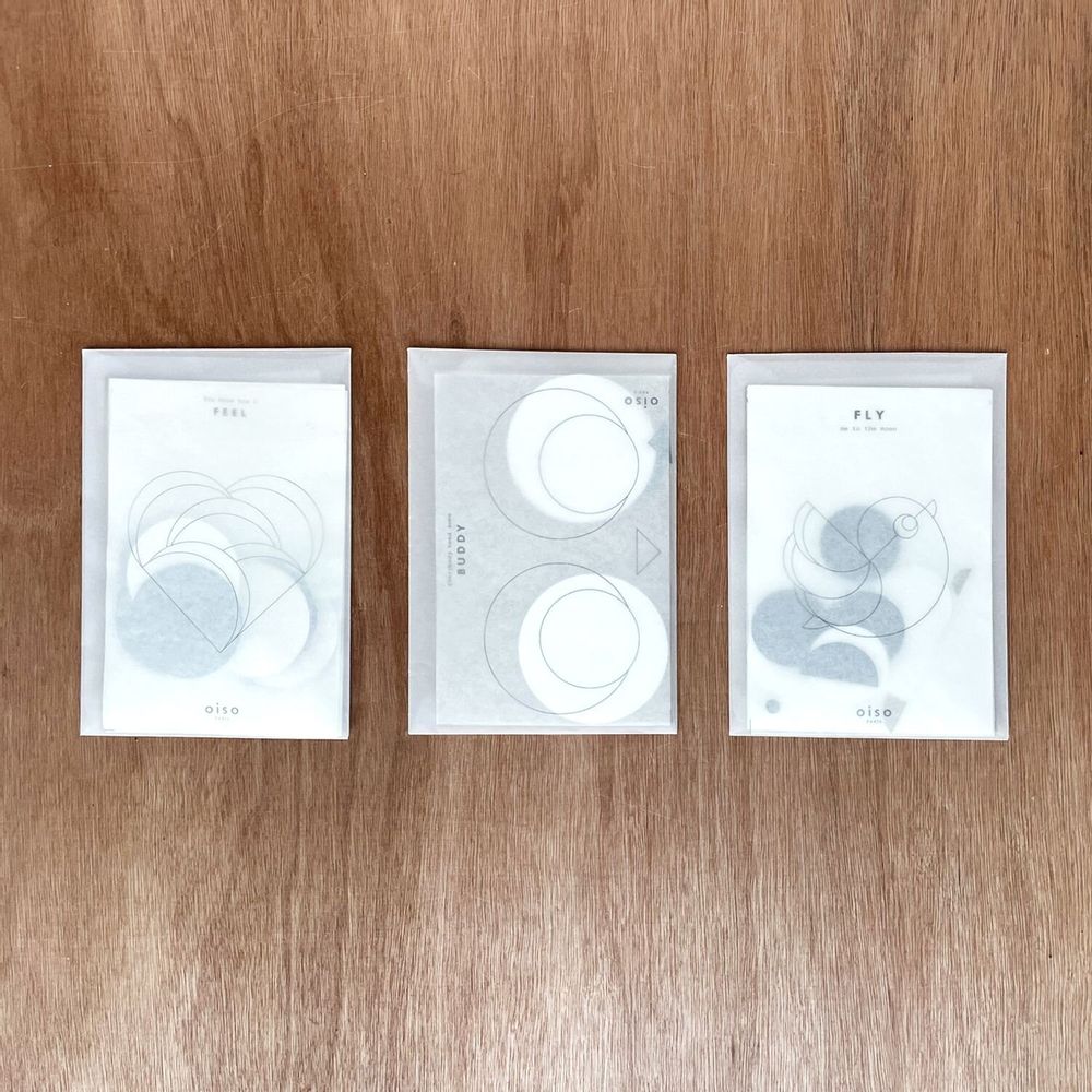 Card shop - TRIO KITS DIY OISO® Object Card - OISO