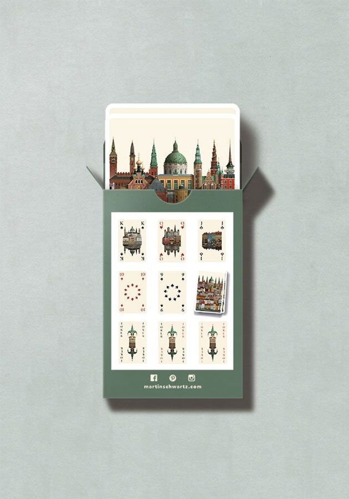 Gifts - Copenhagen playing cards (single deck) - MARTIN SCHWARTZ