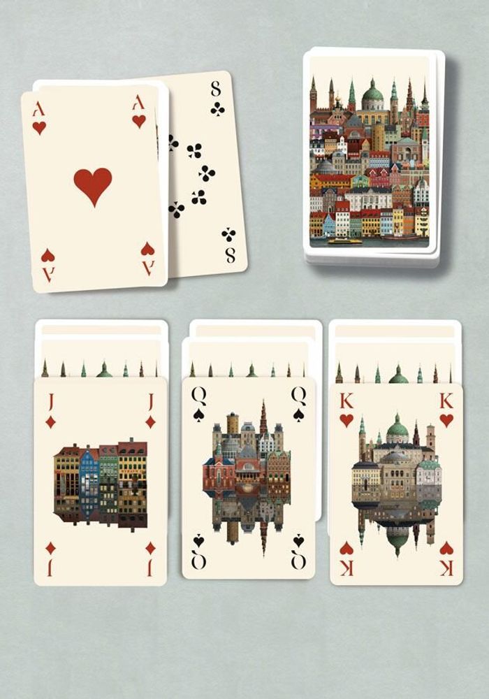 Gifts - Copenhagen playing cards (single deck) - MARTIN SCHWARTZ