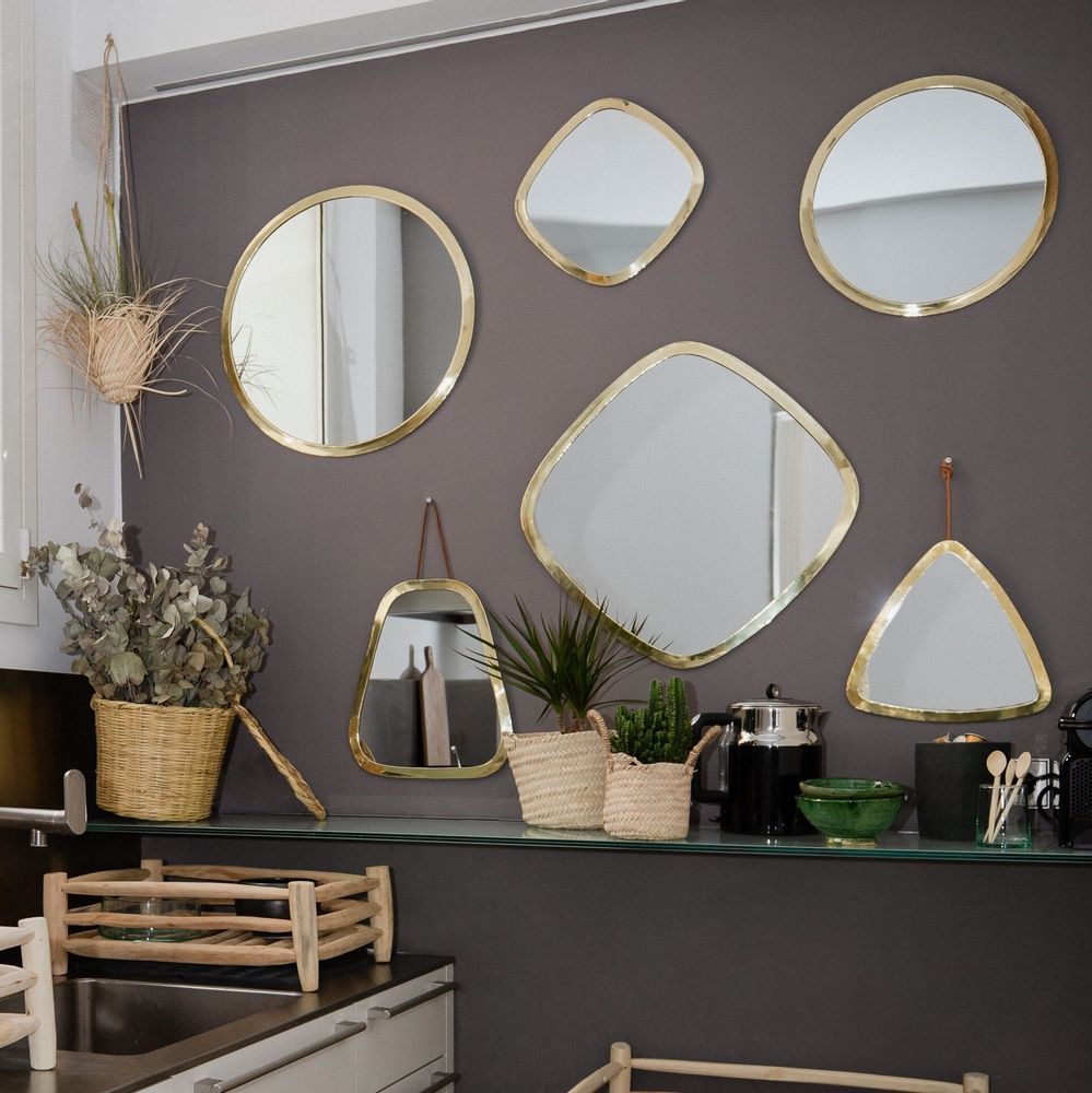 Mirrors - Handcrafted brass mirrors – Timeless elegance by COSYDAR-DECO - COSYDAR-DECO