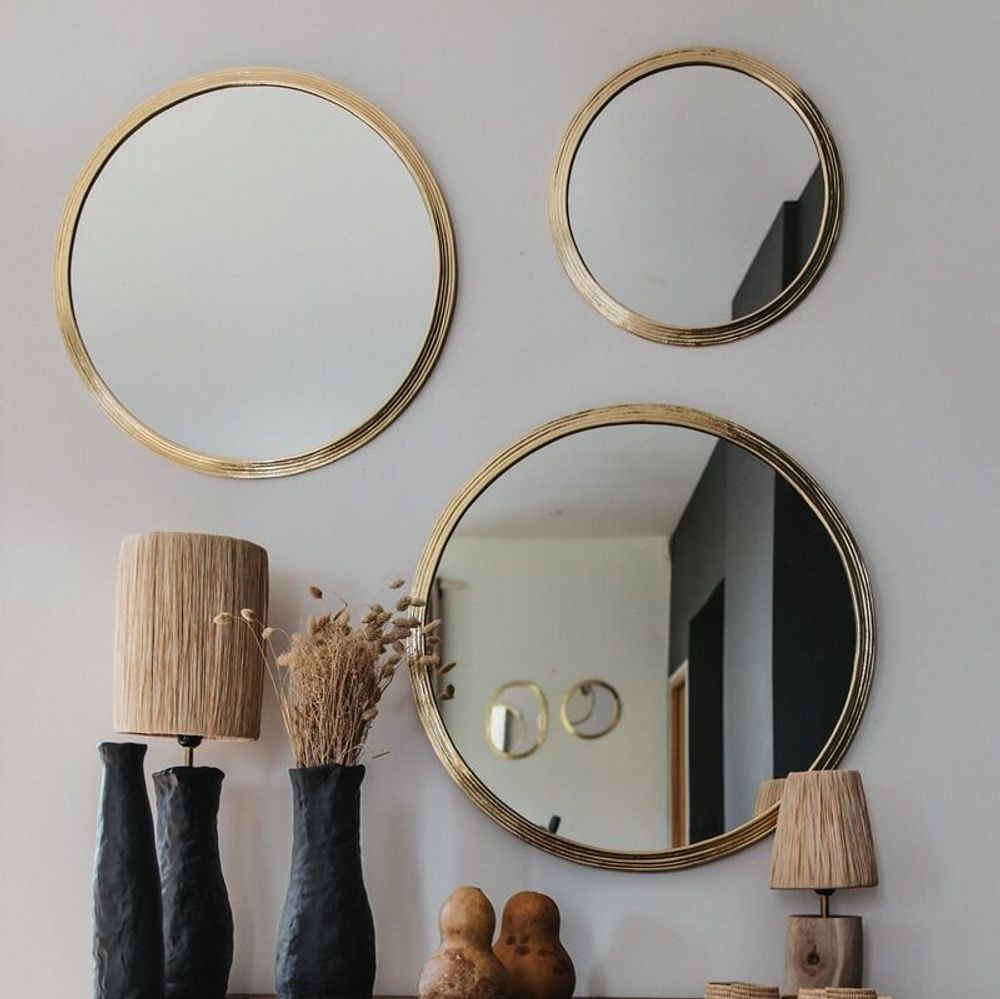 Mirrors - Handcrafted brass mirrors – Timeless elegance by COSYDAR-DECO - COSYDAR-DECO
