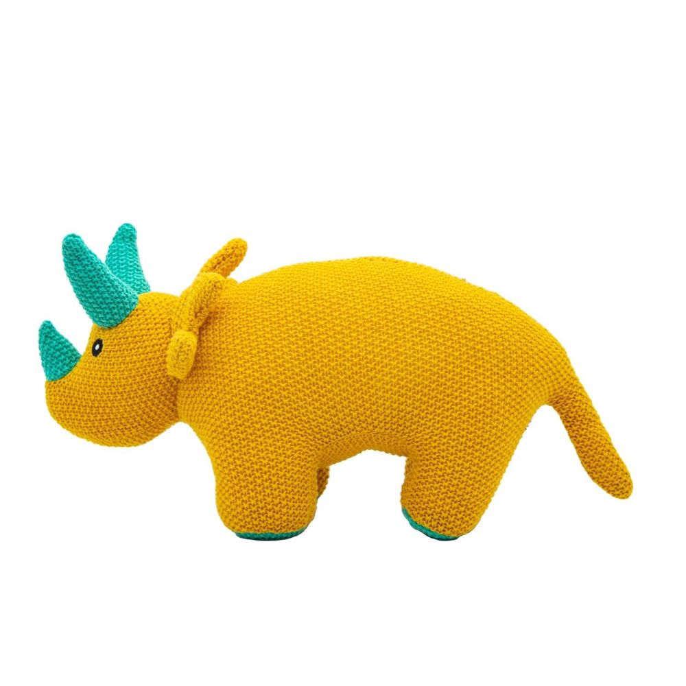 Soft toy - Cotton Triceratops Stuffed Toy - CUTE SINCE 1999