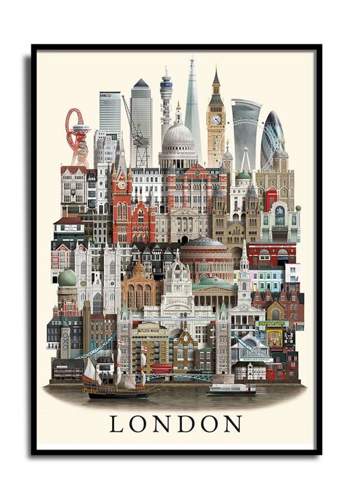 Poster - London poster - MARTIN SCHWARTZ