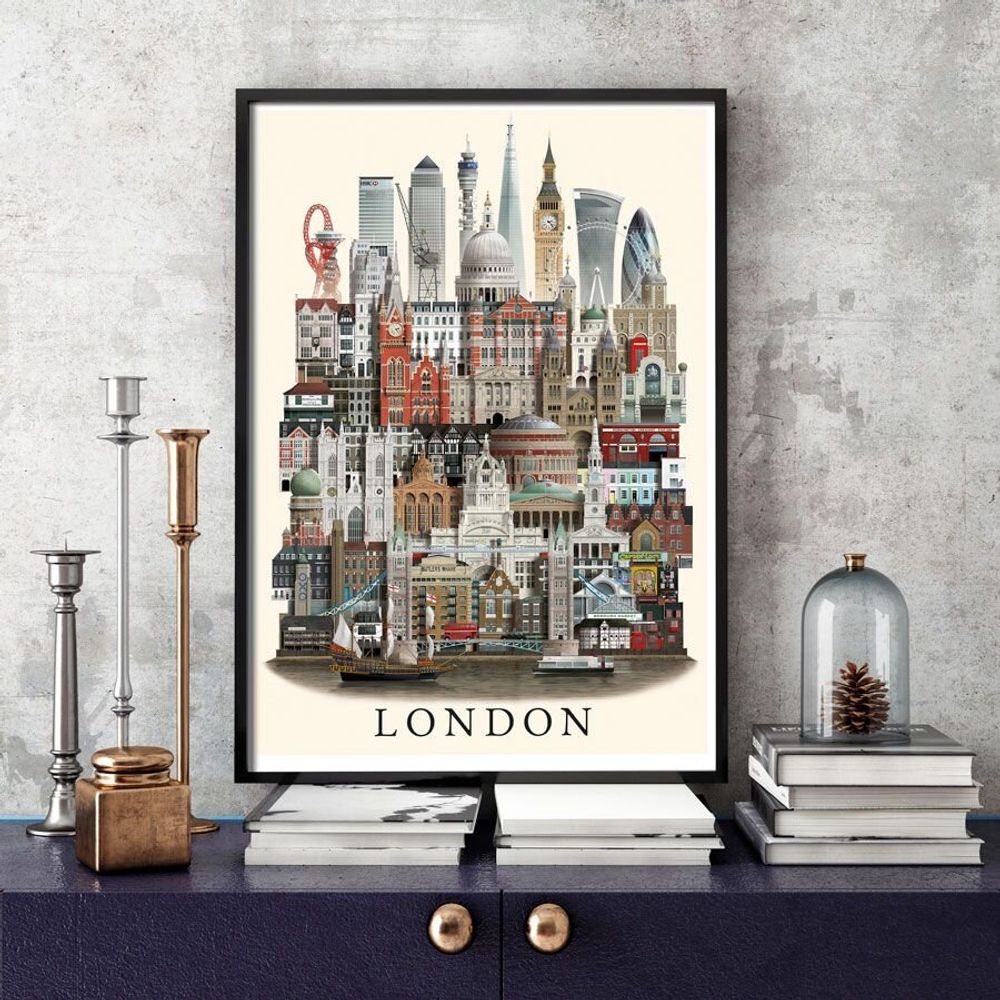 Poster - London poster - MARTIN SCHWARTZ