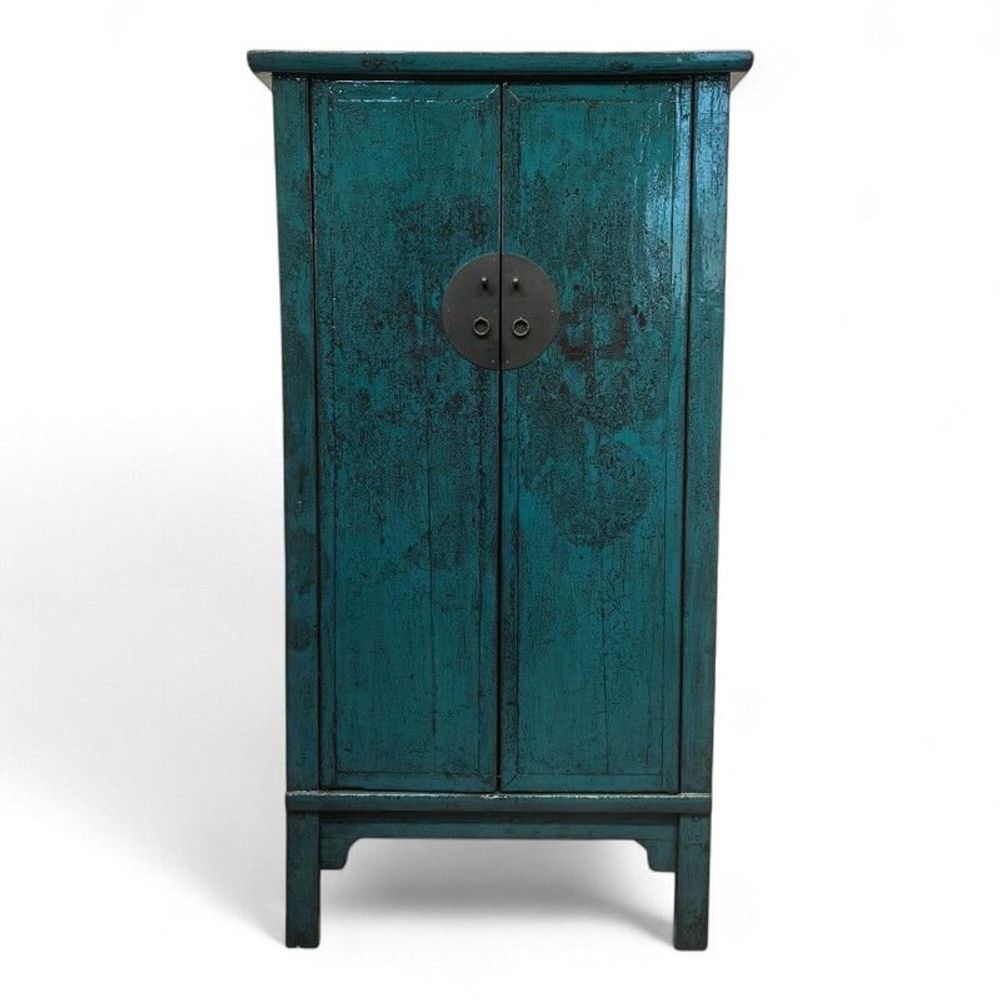 Wardrobe - Old and unique lacquered high cabinet - PAGODA INTERNATIONAL