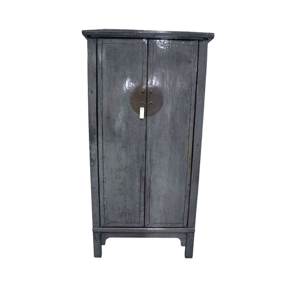Wardrobe - Old and unique lacquered high cabinet - PAGODA INTERNATIONAL