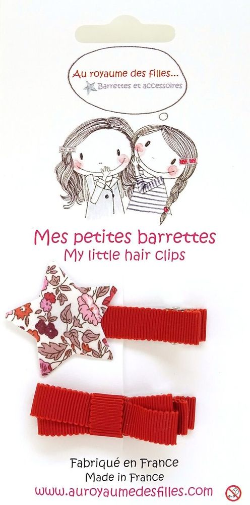 Hair accessories - Hair Clip - AU ROYAUME DES FILLES
