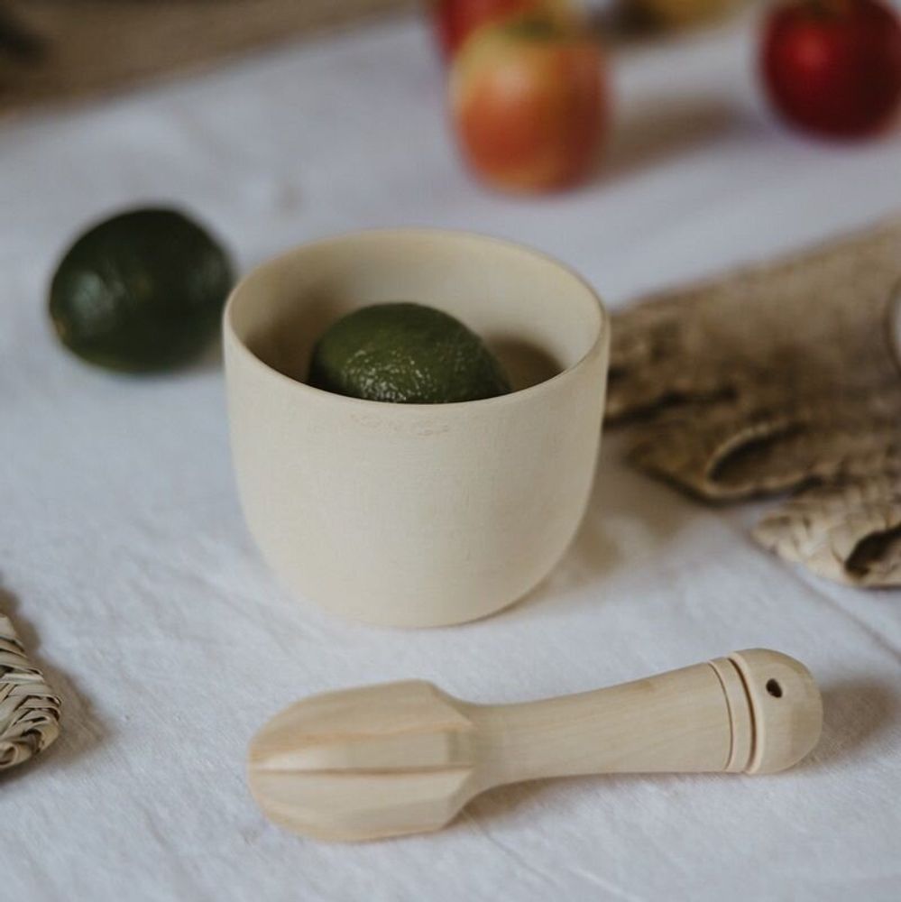 Cutlery set - Wood and natural fiber kitchenware – Handmade eco design - COSYDAR-DECO