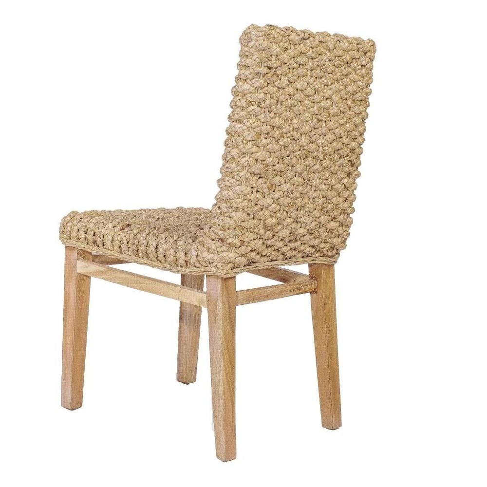 Chairs - OASIS – Lounge Chair in Abaca and Teak - HYDILE